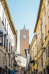 Orvieto - ottobre 2017 - Vista sugli orologi della città