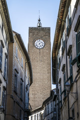 Orvieto - ottobre 2017 - Vista sulla torre del moro