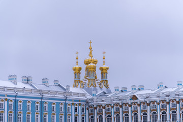 View to the Catherine palace