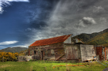 Obraz premium Derelect Barn