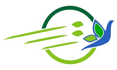 vector picture bird logo