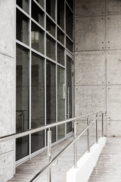 Modern Building Entrance