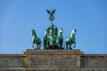 Fototapeta premium Brandenburger Tor (Quadriga)