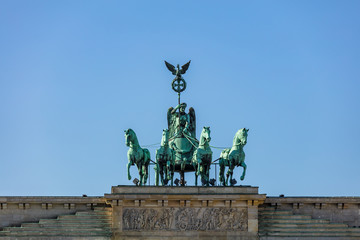 Fototapeta premium Brandenburger Tor (Quadriga)