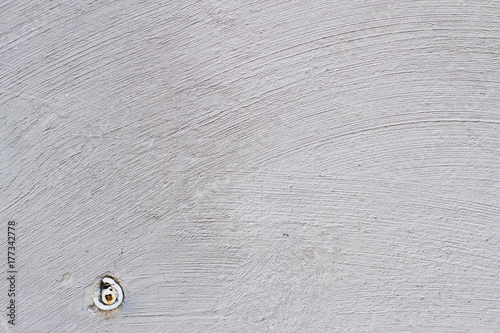 Texture Smooth White Concrete Wall With Stains From The