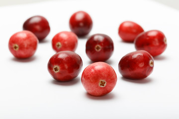 red cranberry fruit