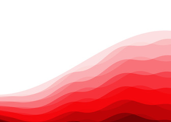 abstract background WAVE red