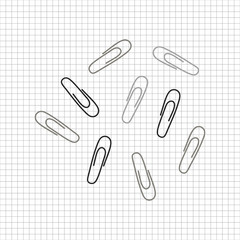 Stationary illustration drawing style