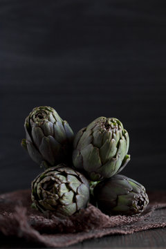 Fresh artichokes