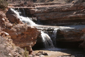 Desert cascade