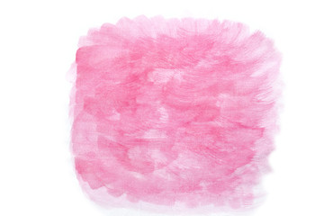 hand-painted pink abstract background .