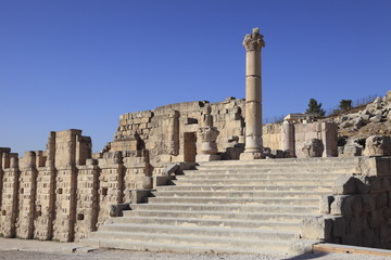 ジェラシュ遺跡のゼウス神殿