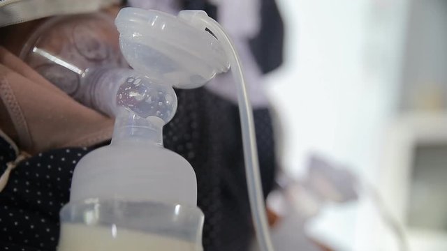 Mother Breast pump for baby, video hd