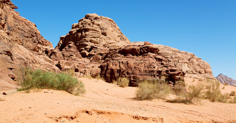 in the desert  sand and mountain adventure destination