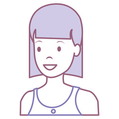 beautiful woman avatar character