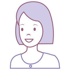 beautiful woman avatar character