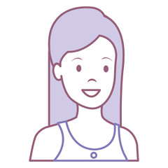 beautiful woman avatar character