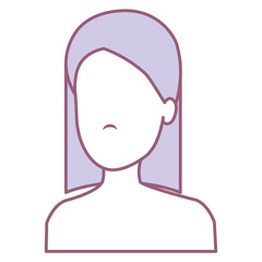 beautiful woman shirtless avatar character