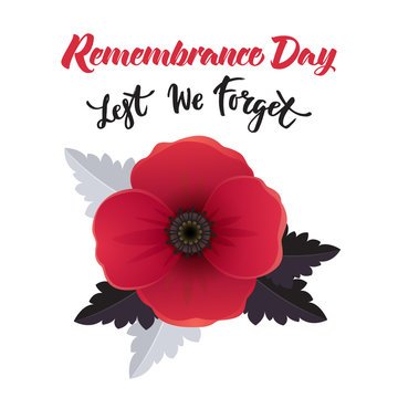 Remembrance day poster