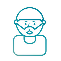 Fototapeta premium man face vector illustration