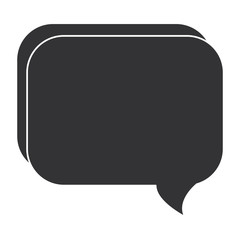 speech bubble isolated icon