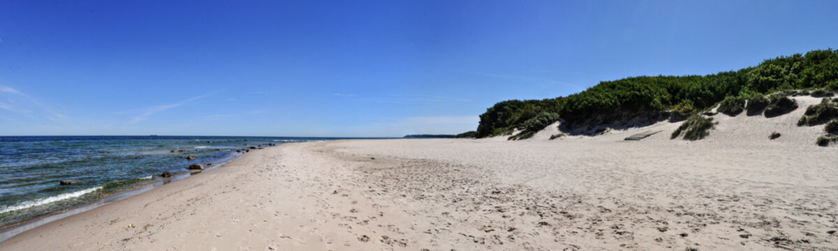 Naturstrand Nonnevitz, Panorama,