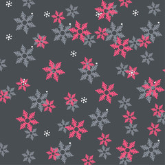 winter christmas snow pattern