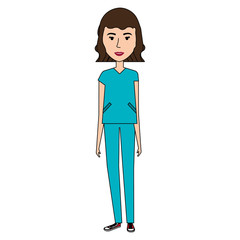 woman surgeon avatar character