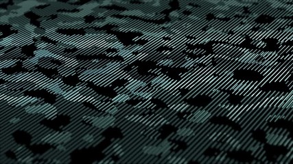 Rotation around the LED display with digital military spots. seamless loop. - Powered by Adobe