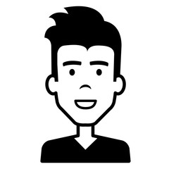 young man avatar character