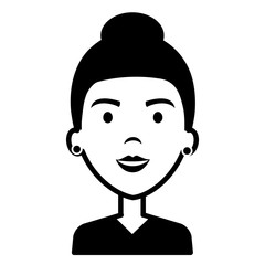 beautiful woman avatar character