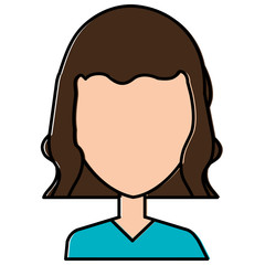 beautiful woman avatar character