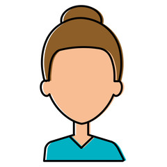 beautiful woman avatar character