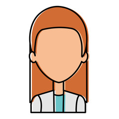 woman doctor avatar character