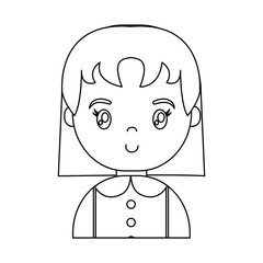 Obraz premium cartoon woman icon