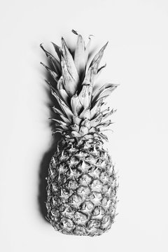Pineapple Portrait From Above