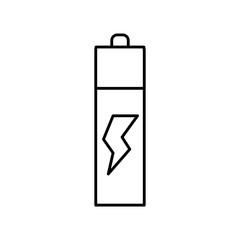 Battery isolated symbol icon vector illustration graphic design
