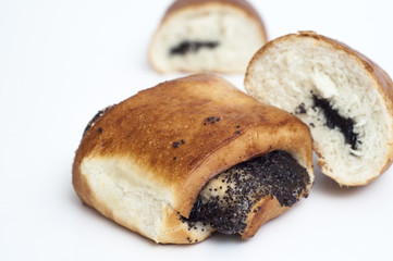 булочки с маком
