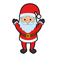cute santa claus character