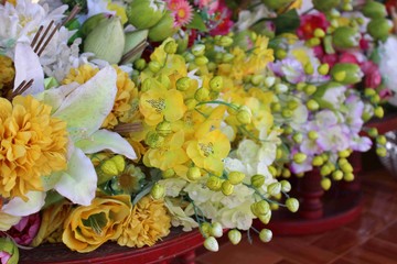 Flower for Buddhist Monks