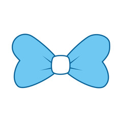 Fototapeta premium bowtie decorative isolated icon vector illustration design