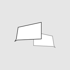 Chat icon vector design