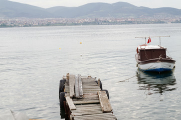 İskele ve tekne