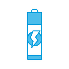 Battery isolated symbol icon vector illustration graphic design