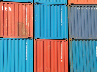 Fototapeta premium Containers