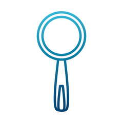 Magnifying glass symbol icon vector illustration graphic design