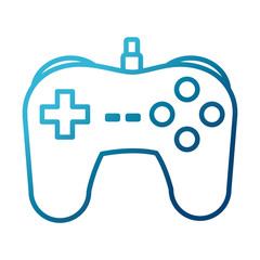 Console gamepad symbol icon vector illustration graphic design
