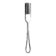 Fork kitchen cutlery icon vector illustration graphic design