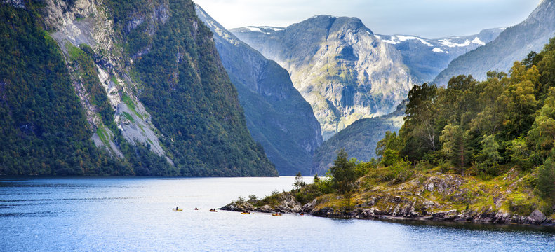 Norwegen, fjord