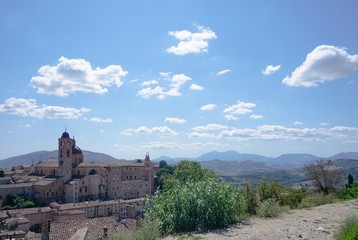 Fototapeta na wymiar Panorama Of Urbino